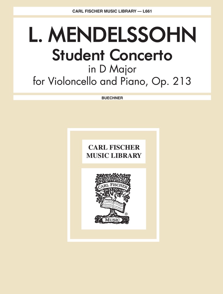 Student Concerto in D Major, Op.213