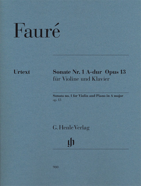 Sonate Nr.1 A-dur, Op.13