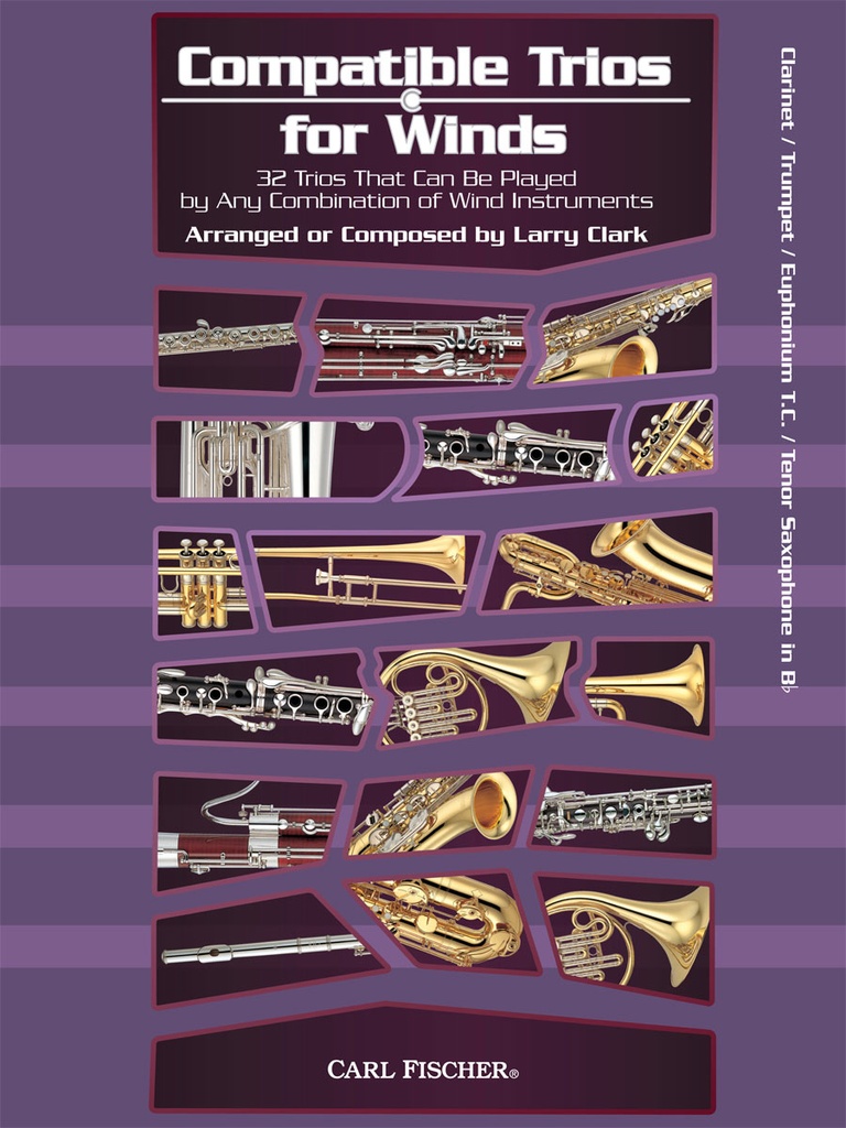 Compatible trios for winds (Clar., Sax., Trump., Eupho. TC)