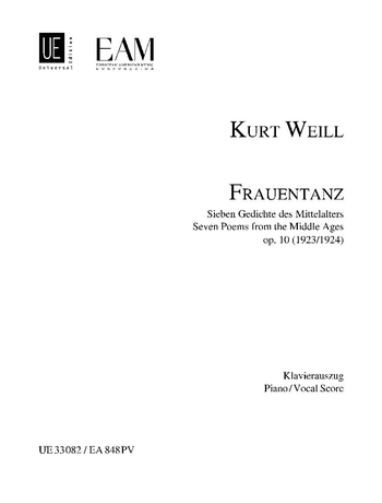 Frauentanz, Op.10