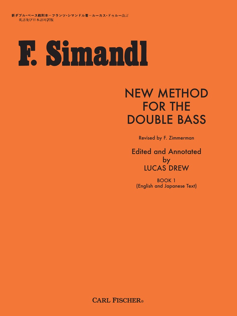 New Method for the Double Bass - Vol.1