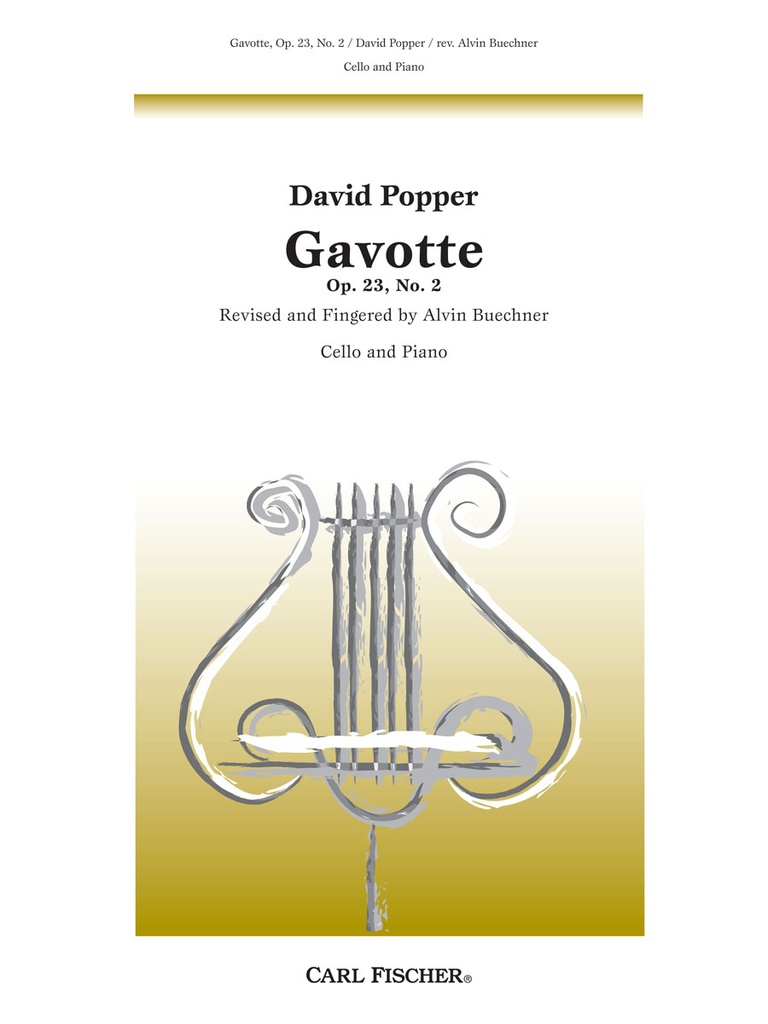 Gavotte, Op.23/2 (FISCHER)