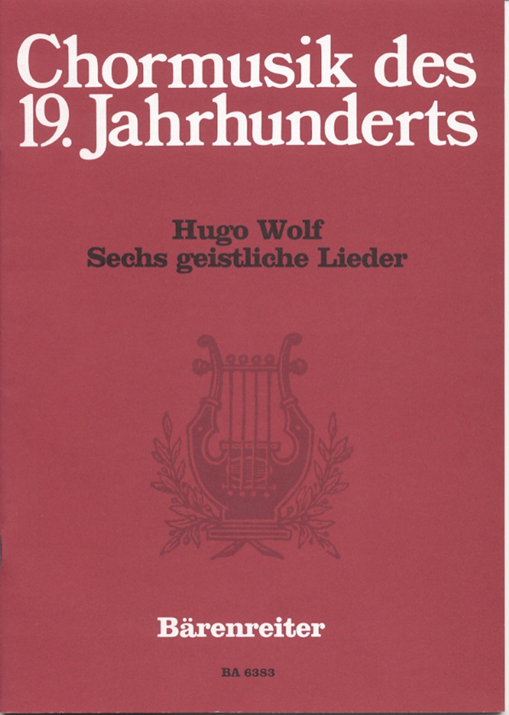 6 Geistliche Lieder (Vocal score)