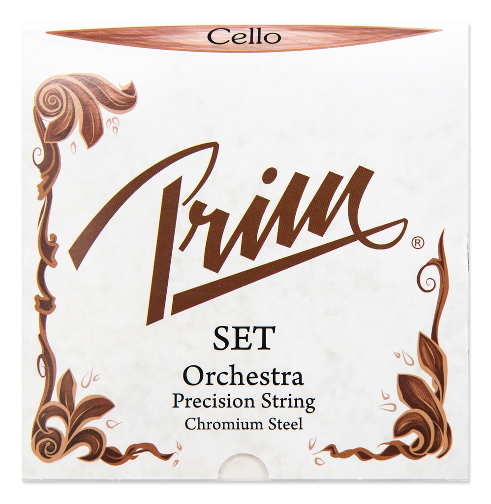 Snaren Prim voor Cello (Set orchestra, chromium steel)