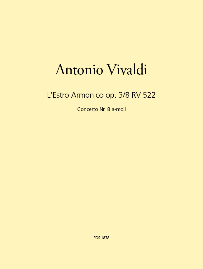 L'Estro Armonico, Op.3/8, RV.522 (Viola 1)