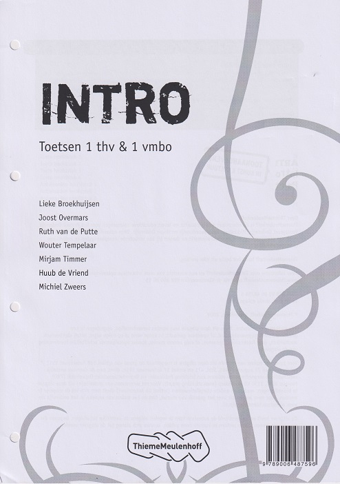 Intro 1 - Toetsen THV & VMBO (Editie 3)