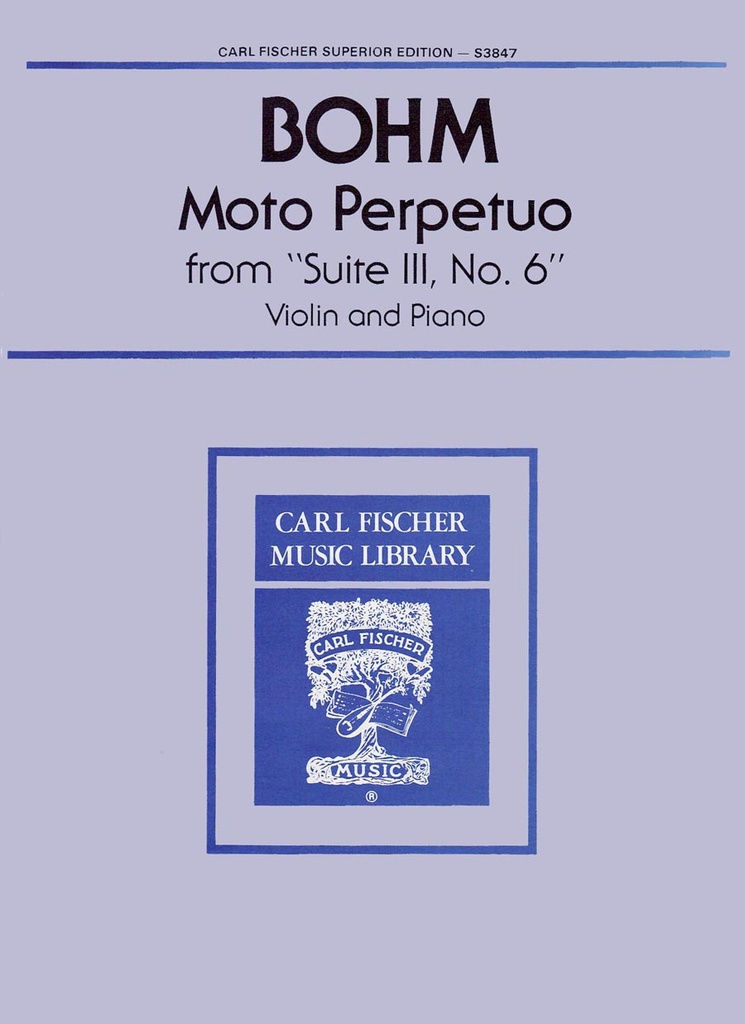 Moto perpetuo (From Suite III, No.6)