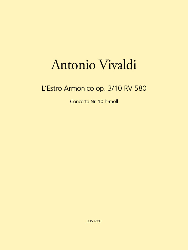 L'Estro Armonico, Op.3/10, RV.580 (Basso continuo)