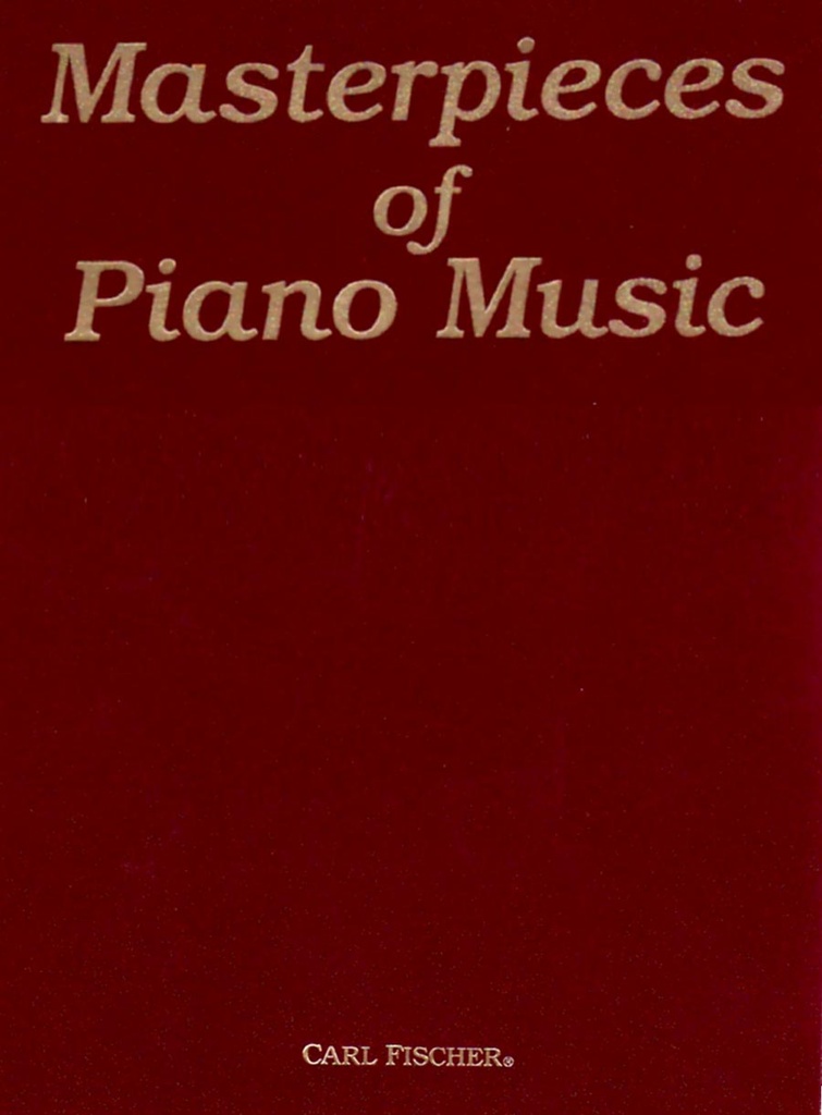 Masterpieces of piano music