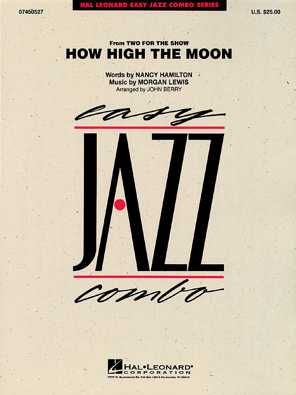 How high the moon (Easy jazz combo)