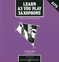 Learn as You Play Alto Saxophone (CD only)