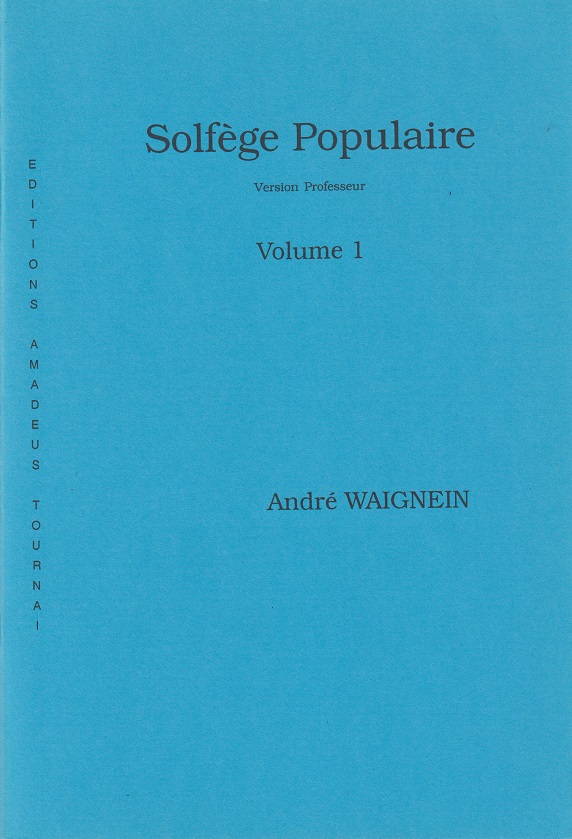 Solfège Populaire - Vol.1 (Avec Accompagnement)