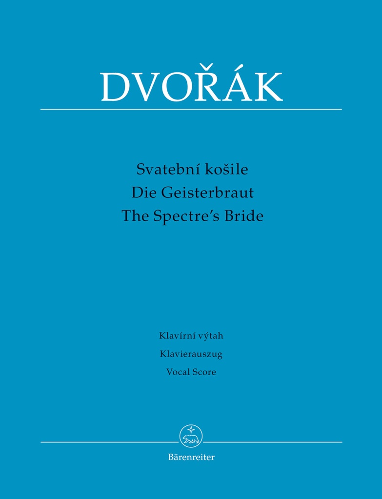 Die Geisterbraut - Svatební kosile (Vocal score)