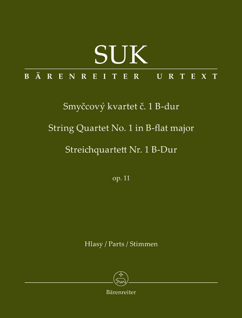 String quartet No.1 in B-flat major, Op.11 (Parts)