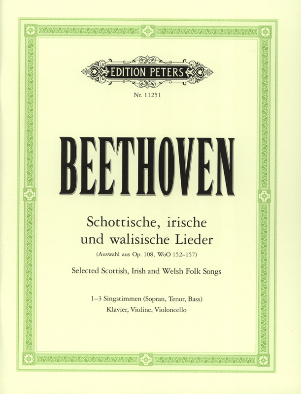 Schottische, Irische und Walisische Lieder, Op.108 (Score & parts)