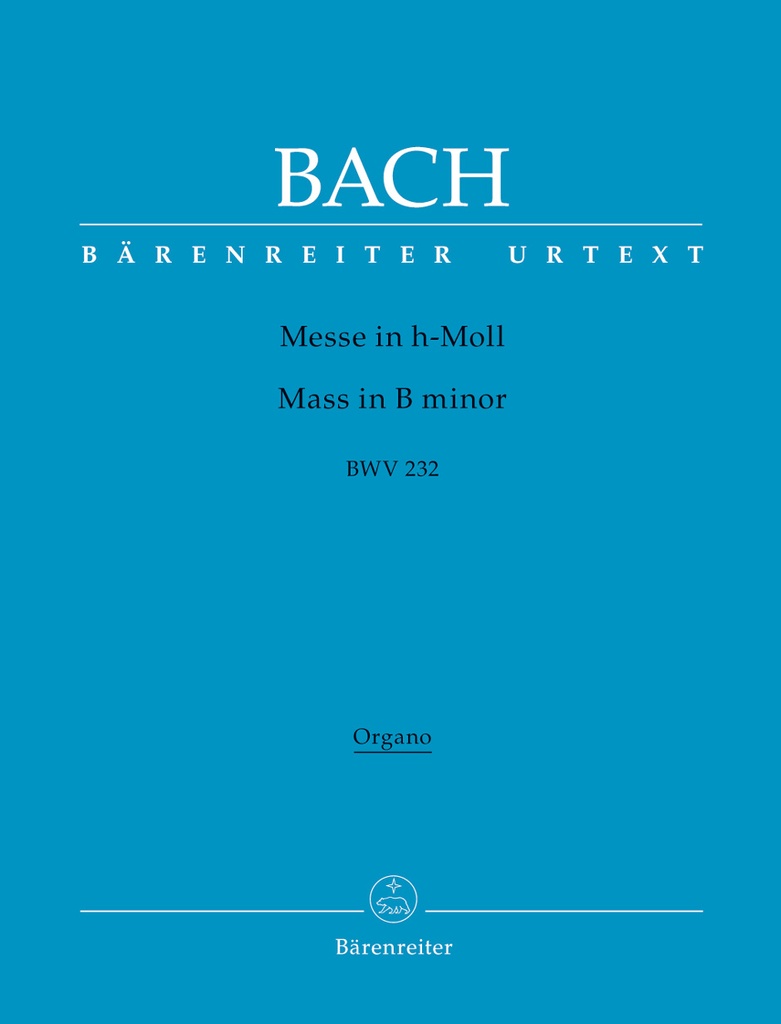 Messe h minor, BWV.232 (Revised ed. - Organ part)