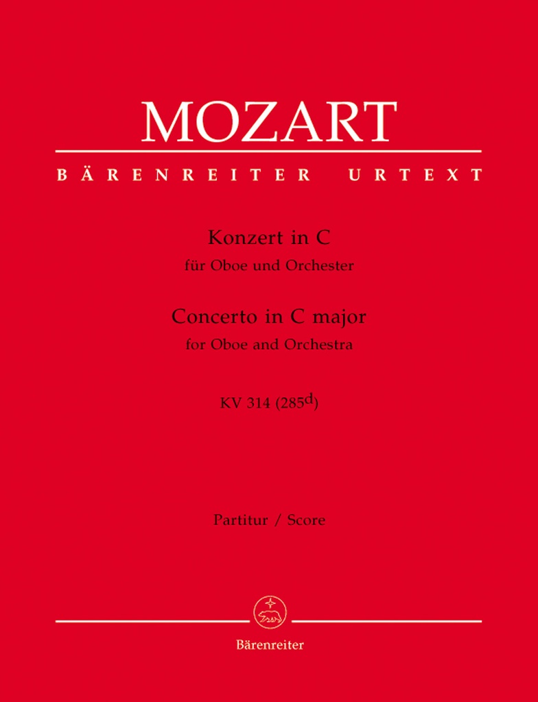 Concerto C major, KV.314 (285d) (Full score)