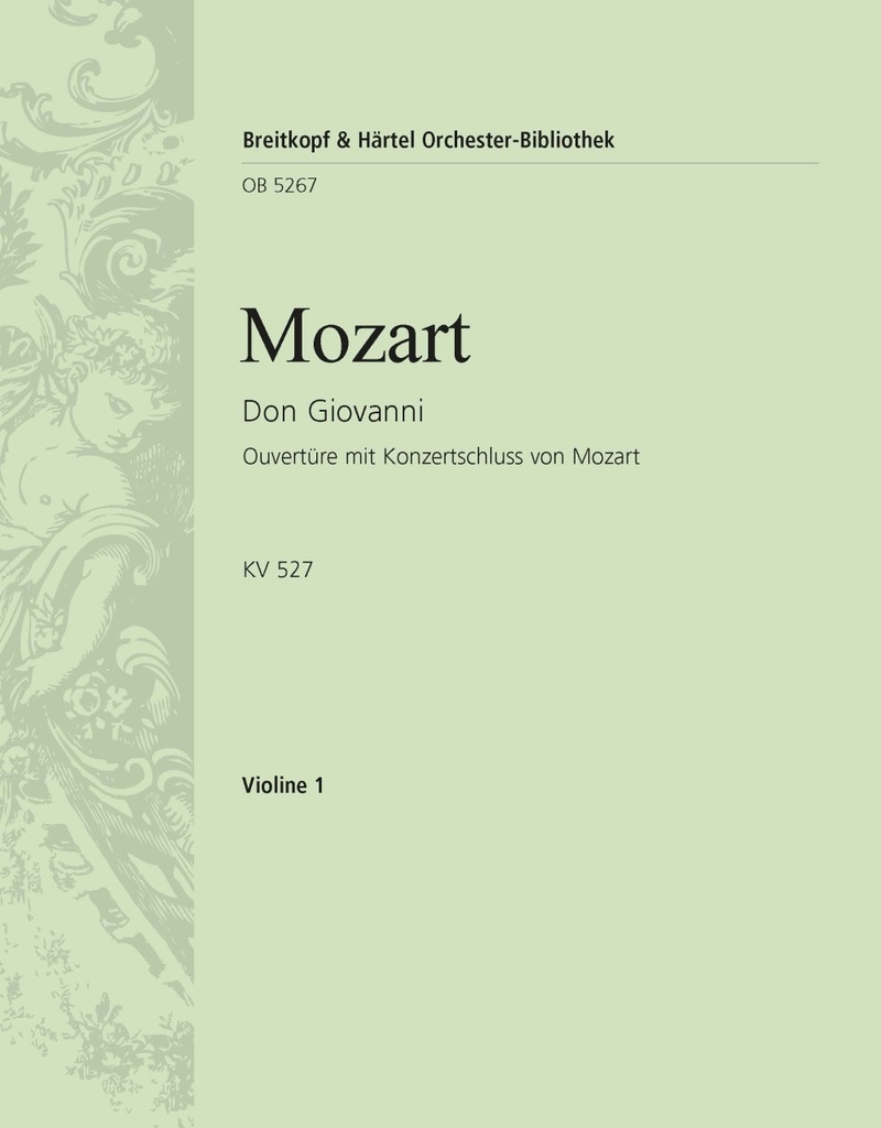 Don Giovanni, KV.527 - Overture with concert close by Mozart (Violin 1)