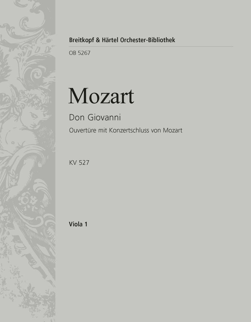 Don Giovanni, KV.527 - Overture with concert close by Mozart (Viola)