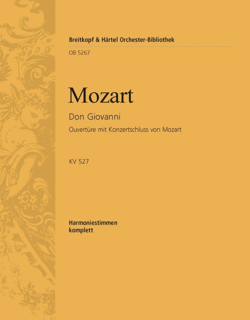 Don Giovanni, KV.527 - Overture with concert close by Mozart (Wind parts)