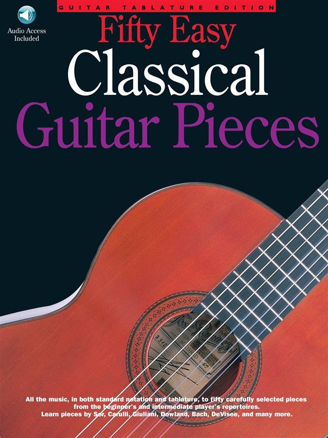 50 Easy Classical Guitar Pieces