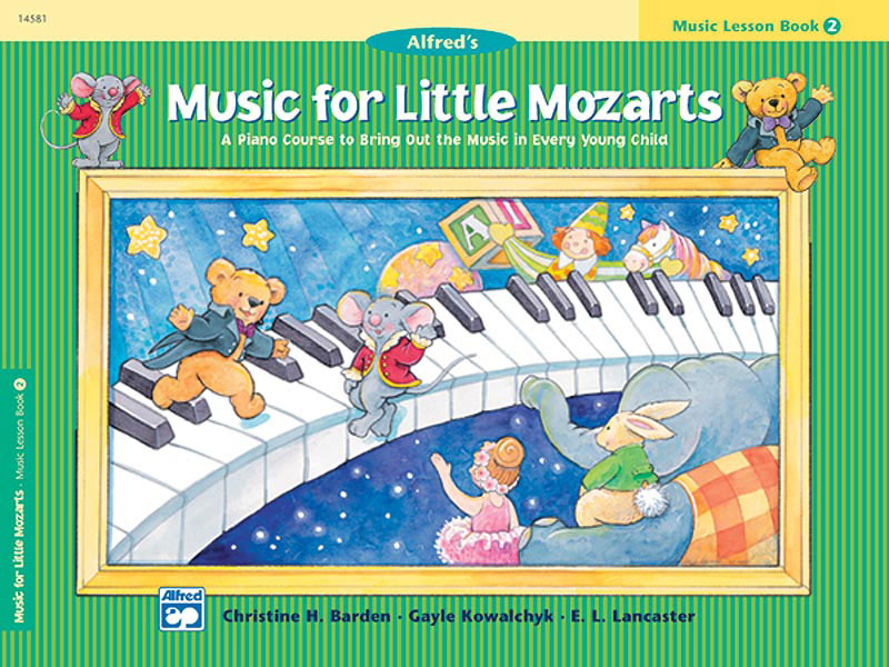 Music for Little Mozarts - Lesson Book 2 (Easy piano)