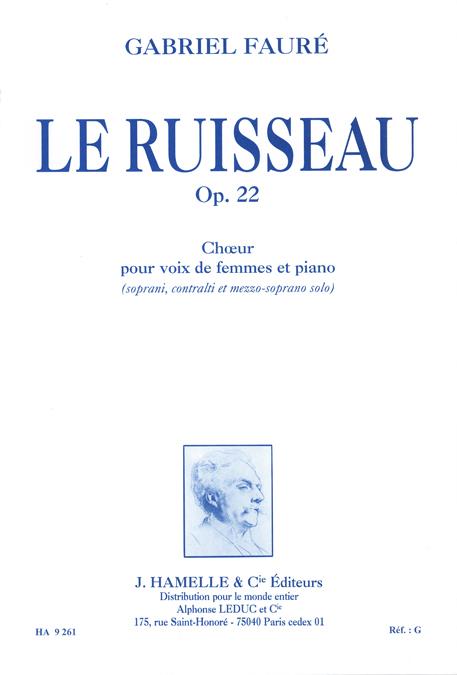 Le ruisseau, Op.22