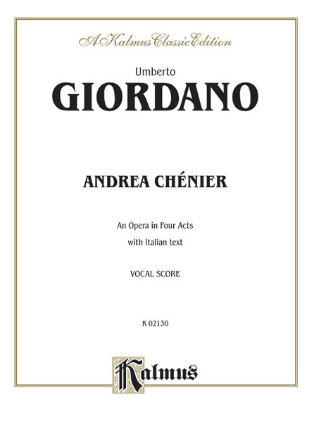 Andrea Chenier (Vocal score)