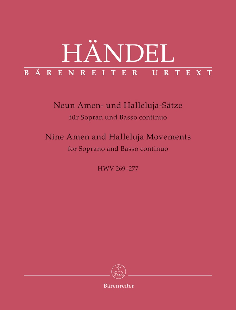 9 Amen- und Halleluja-Sätze, HWV.269-277