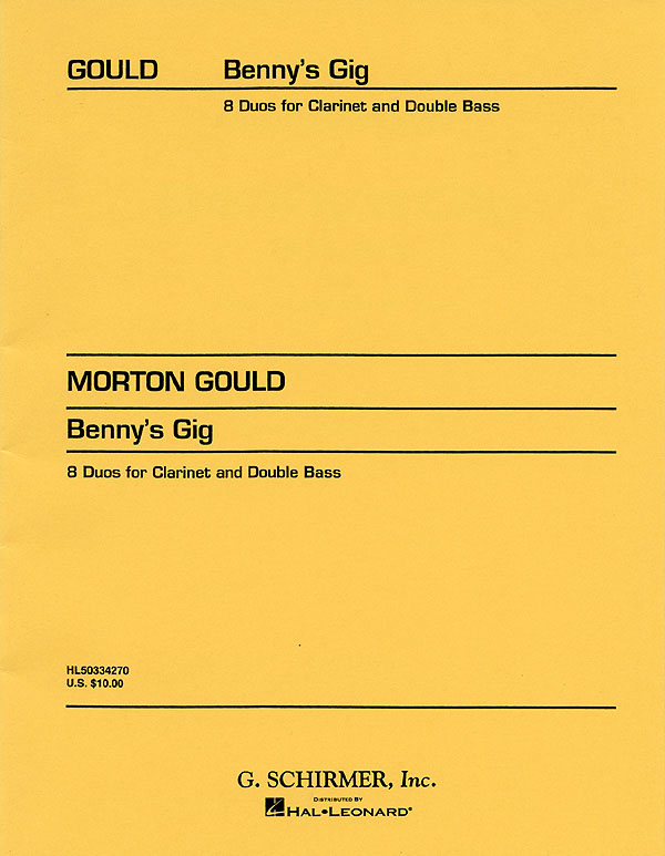 Benny's Gig - 8 Duos for clarinet and double bass