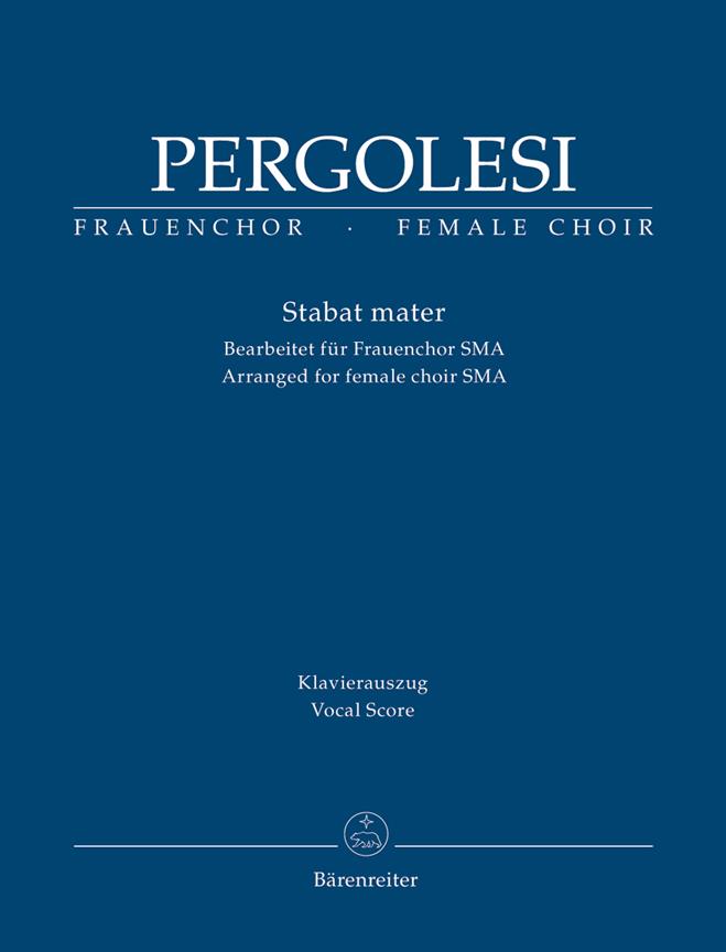 Stabat Mater (Vocal score)