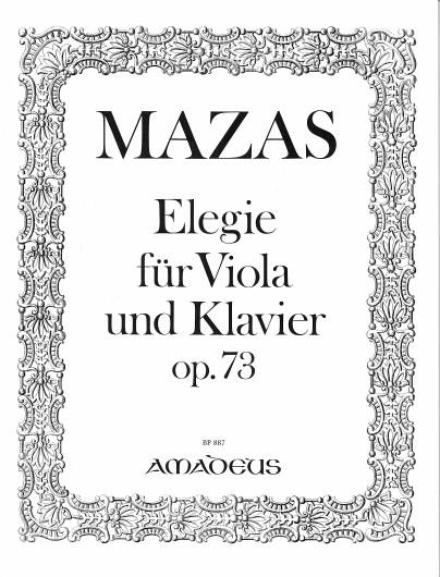 Elegie, Op.73