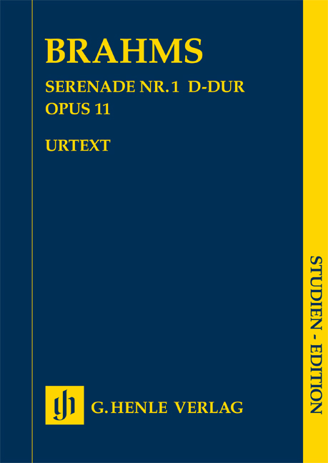 Serenade Nr.1 D-Dur, Op.11 (Study score)