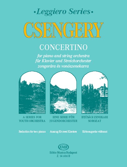 Concertino for piano and strings (Reduction)