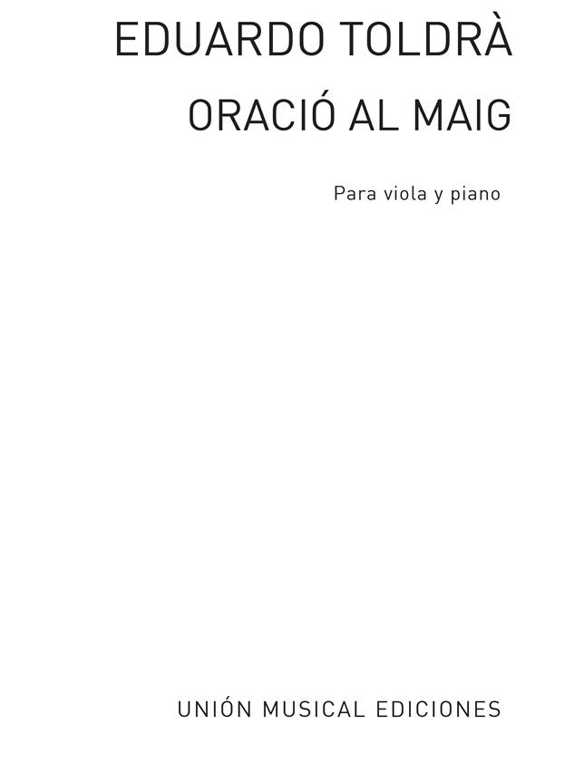 Oracio Al Maig (de "Seis sonetos")