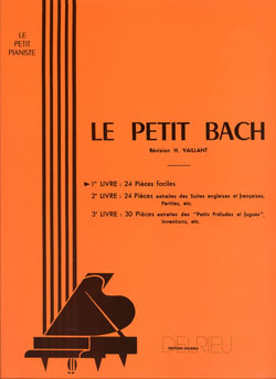 Le Petit Bach - Vol.1 (24 Pièces faciles)