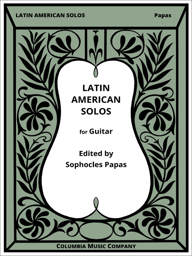 Latin american solos for guitar