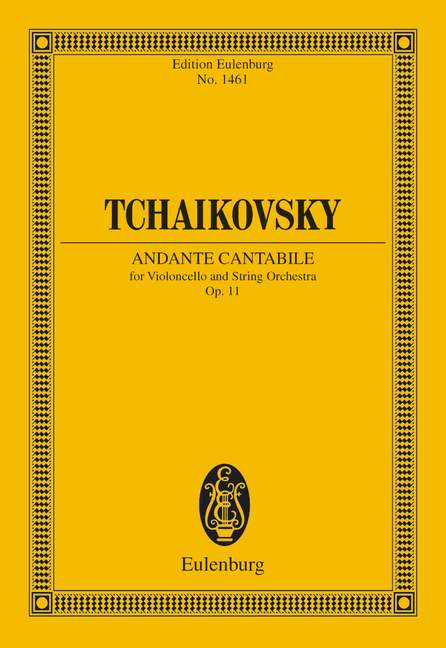 Andante cantabile, Op.11 (Study score)