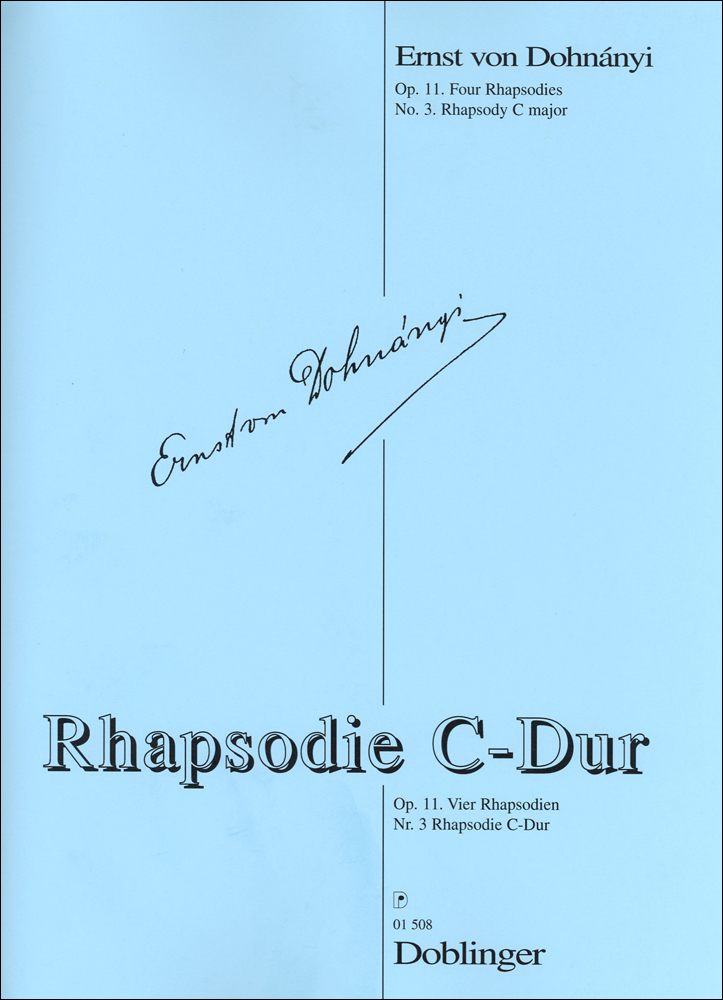 Rhapsodie, Op.11 No.3 in C Major