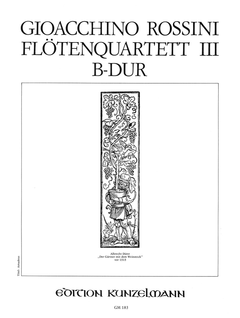 Flötenquartett No.3 in B-Dur