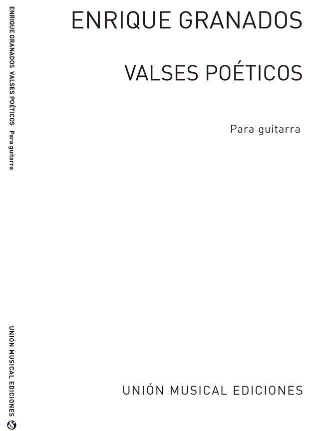 Valses poeticos (Guitar)