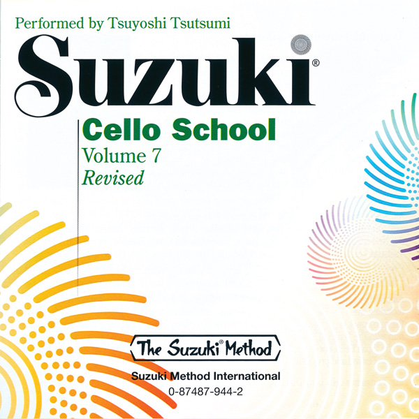 Suzuki Cello School - Vol.7 (CD only)