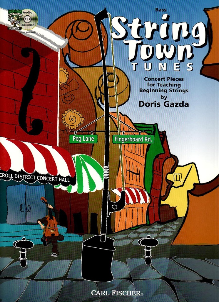 String town tunes - Contrabass book