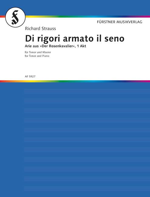 Di Rigori Armato il Seno (From Der Rosenkavalier)