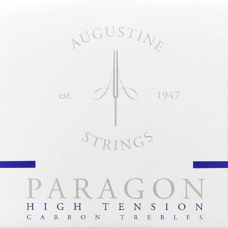 Snaren Augustine Paragon Blue voor Gitaar (Set high tension)