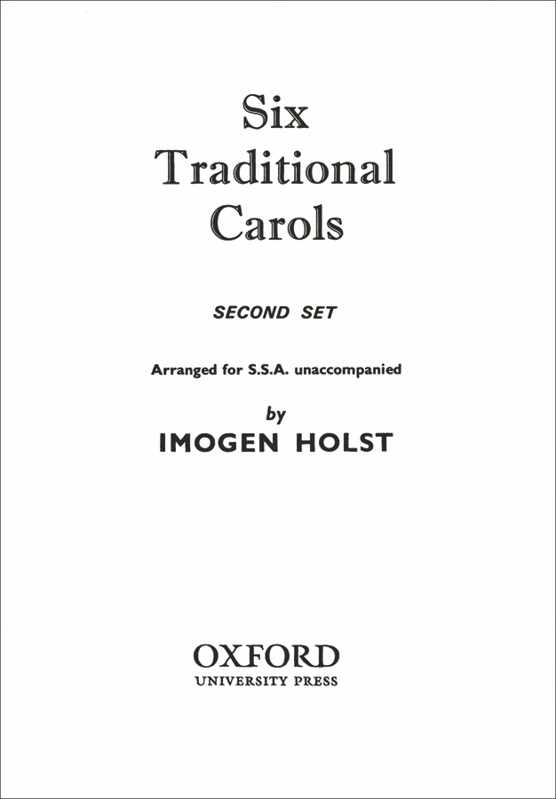 6 Traditional Carols - Set 2