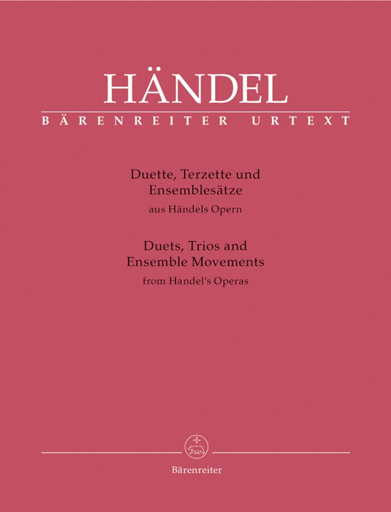 Duets, trios and ensemble scenes from Handel's Operas