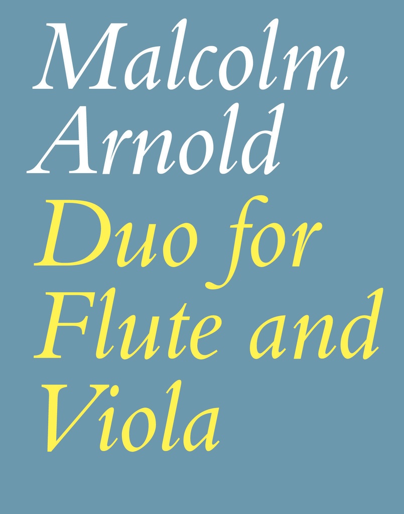 Duo for flute and viola