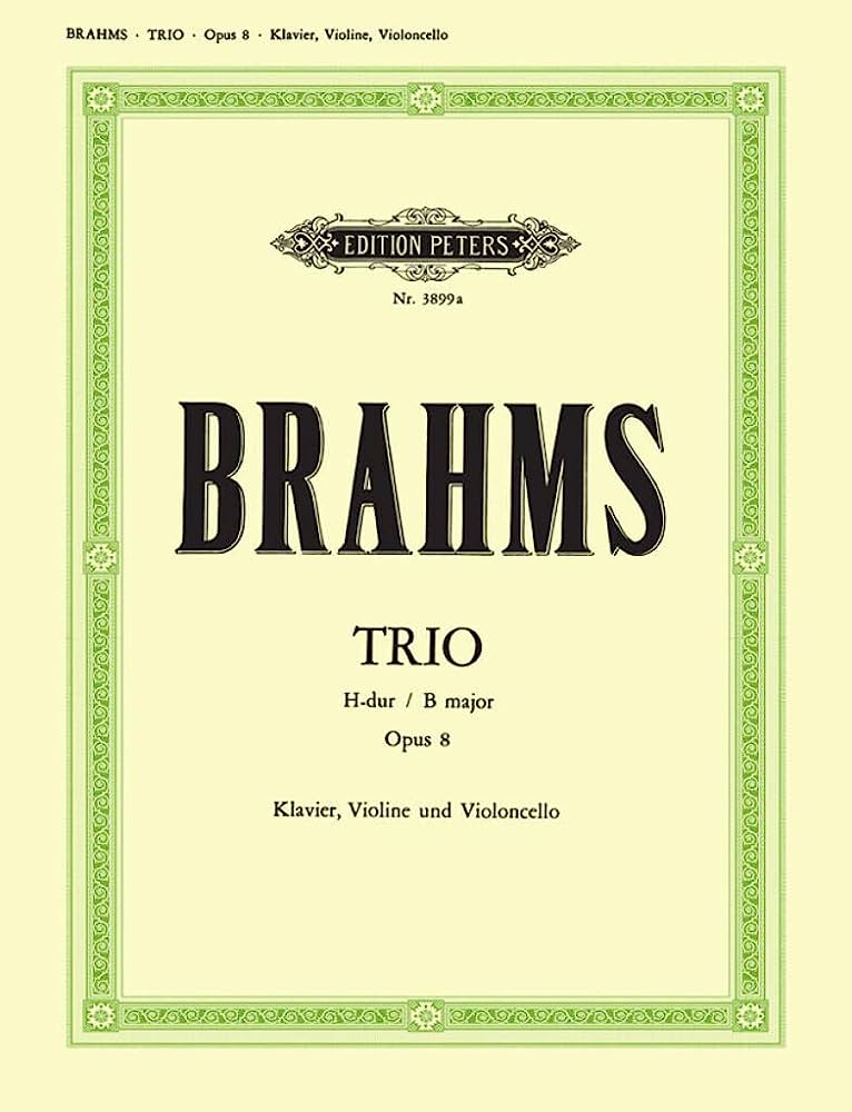 Trio in B major, Op.8 (Rev. 1891)