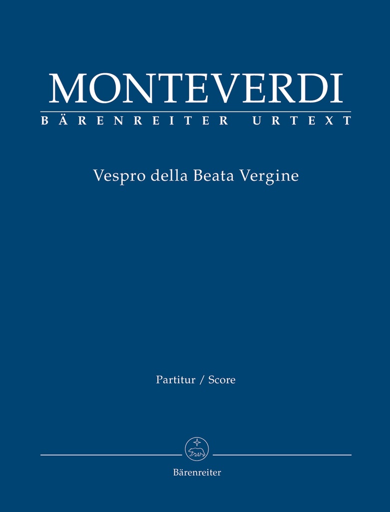 Vespro della Beata Vergine (Full score)